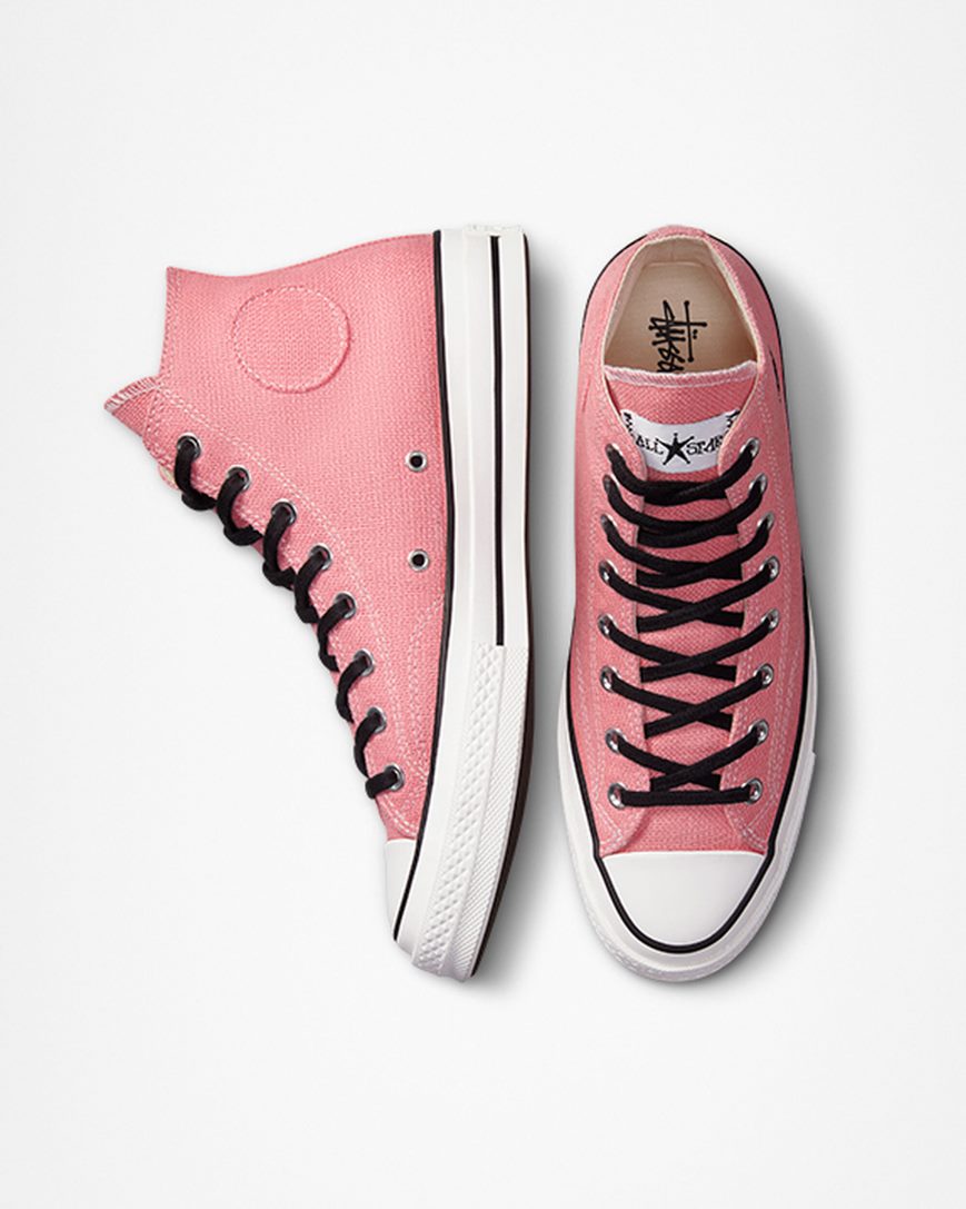 Tenisky Vysoke Converse x Stüssy Chuck 70 Damske Nachový Čierne | SK G5UNA7